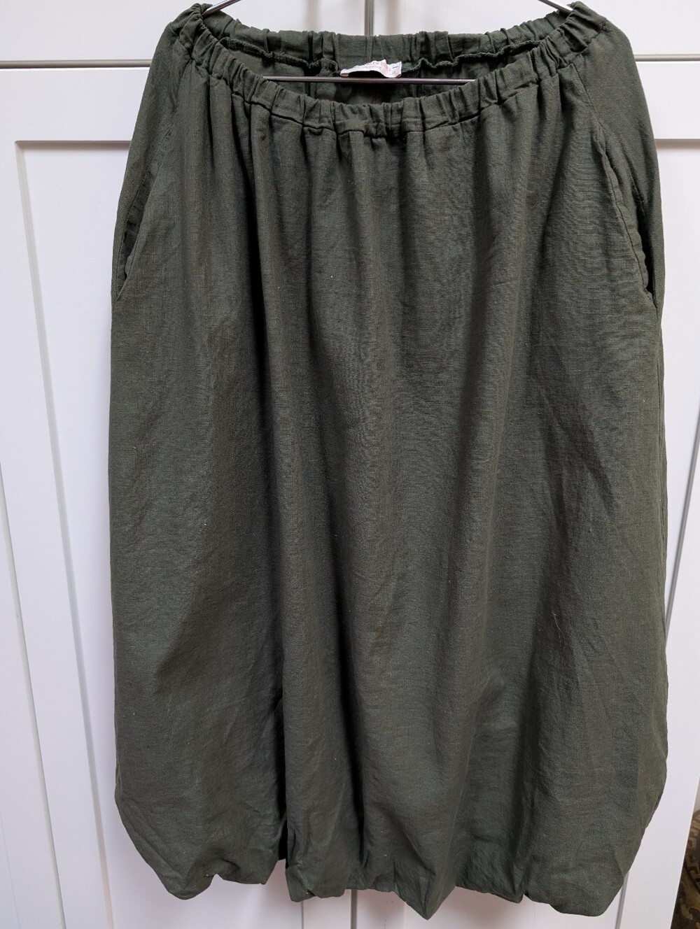 Spighe di Lino Bubble Skirt
